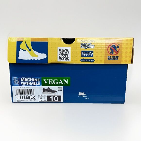 Skechers Slip-Ins Shoes Mens Size 10 Black Low Top Athletic Sneakers 118312 New - Picture 8 of 9